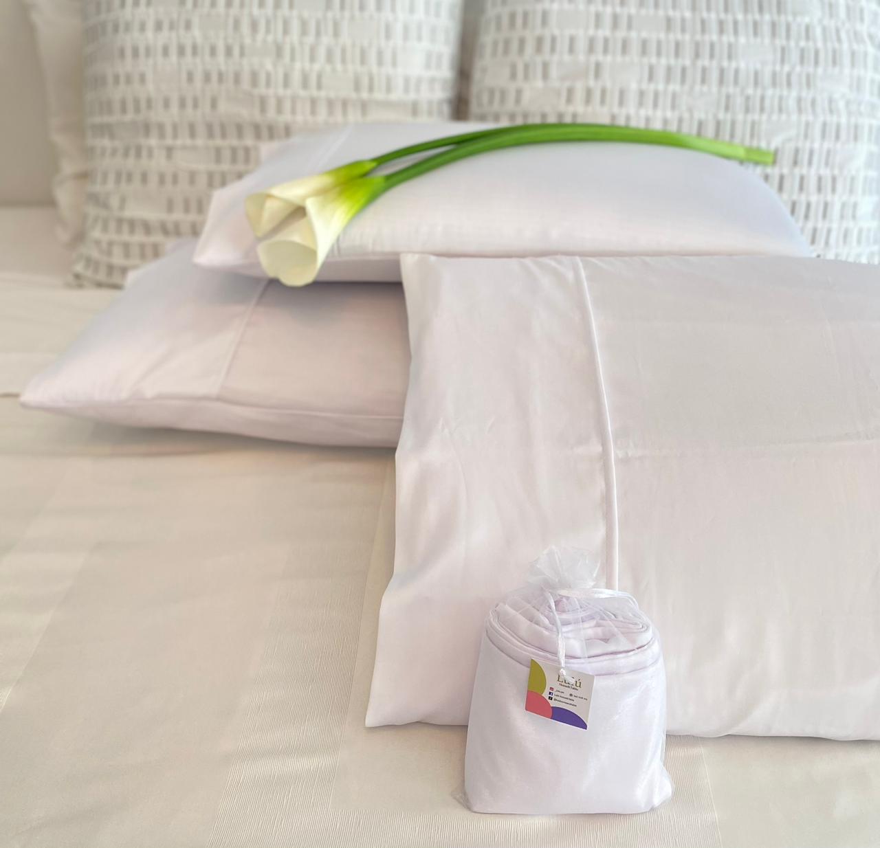 Fundas de almohada de seda