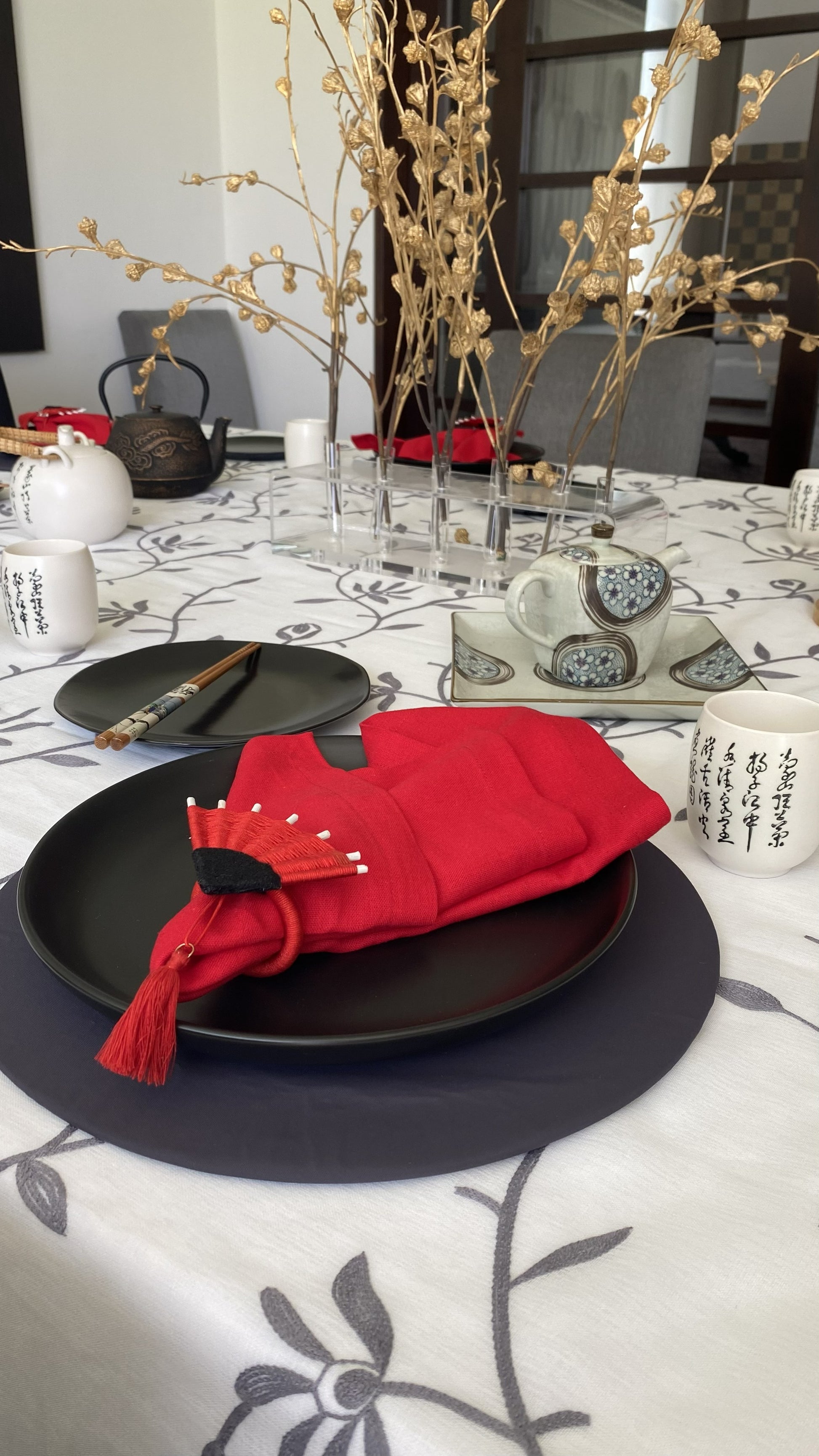 Plato de sitio con funda antiderrames